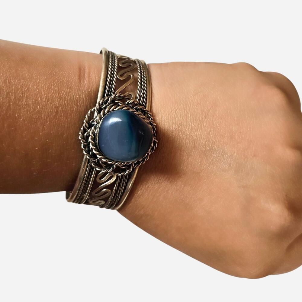 Vintage 1970s Filigree Cuff